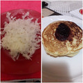El cooksnap de Esther Soto cuando hizo Hot cakes de papa.