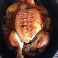 Cooksnap από Savas Perakis στη συνταγή Κοτόπουλο χωριάτικο με πατάτες στην γάστρα