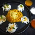 HEMA OZA's cooksnap of when they made ઈડિયપ્પમ વીથ મુંગદાલ સંભાર (Iddiyappam Moong Dal Sambhar Recipe In Gujarati).