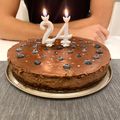 Kiss Vanda Cooksnap-ja, amikor elkészítette a(z) Sütés nélküli csokis sajttorta receptet.