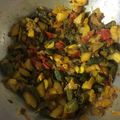chaitali ghatak का कुकस्नैप जब उन्होंने मसाला भिंडी (masala bhindi recipe in Hindi) बनाया था।