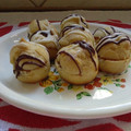 El cooksnap de Norma García cuando hizo Masa bomba o profiteroles para rellenar.