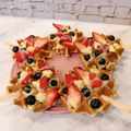 千奈美的沒有廚房日記 的 希臘優格水果鬆餅 cooksnap