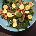 El cooksnap de Solcito Remetich cuando hizo Ensalada de espinaca y plátano.