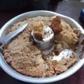 El cooksnap de Claudia Valeria cuando hizo 💌 Bizcochuelo con crumble y manzana 💌.