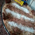 صورة من Balqees Altamimi، شاركها بعد تجربة وصفة كيكة السجاد
