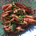 El cooksnap de nachoro cuando hizo Calamar a la plancha.
