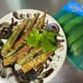Aunty Eiko's international cuisine experience 's cooksnap of when they made Crispy Fried Okra:.
