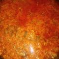 El cooksnap de Adriana E Martinez de Barrionuevo cuando hizo Salsa picante para el locro.