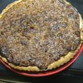 El cooksnap de Loreto Cadiz cuando hizo Kuchen de nuez y coco.