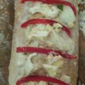El cooksnap de Camila Lencina cuando hizo Pionono salado con atún.