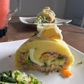 El cooksnap de luscelys oliveros cuando hizo Causa rellena con trozos de atún.