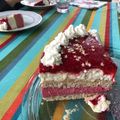 Zsófia Lukács Cooksnap-ja, amikor elkészítette a(z) Fehér csokis málnatorta receptet.