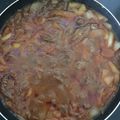 El cooksnap de Niurka Lizbeth Ortiz cuando hizo Churrasco en salsa.