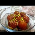 Diya Sawai का कुकस्नैप जब उन्होंने बिस्किट गुलाब जामुन (Biscuit gulab jamun recipe in Hindi) बनाया था।