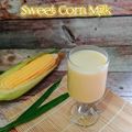 Cooksnap dari Nia untuk resep Sweet Corn Milk (Susu Jagung Manis)