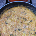 El cooksnap de Monyrem Laborde Ramírez cuando hizo Tortilla de tallarines.