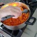 El cooksnap de Vero Giovo cuando hizo Chutney de calabaza.