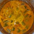 Sowmya's cooksnap of when they made வெண்டைக்காய் புளிக்குழம்பு.