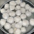 Cooksnap dari Alfredo Marcel Samperompon untuk resep 107.Bakso ayam (pk blender)