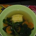 Cooksnap dari Nur Aini untuk resep Sayur Bening Bayam