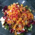 El cooksnap de Ignacio Montoya cuando hizo Ensalada de hojas verdes y peras.