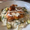 ChefGoulding@EdmundsWSC's cooksnap of when they made Chargrilled summer vegetable risotto with lemon and herb chicken.