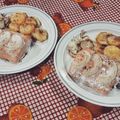 El cooksnap de Branko Andrijasevich cuando hizo Salmón al horno con papas gratinadas.