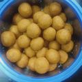 Salma Bano का कुकस्नैप जब उन्होंने बेसन के लड्डू की रेसिपी (Besan ke laddu ki recipe in Hindi) बनाया था।
