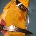 El cooksnap de Izan Costa sanchez cuando hizo Filloas o crêpes de leche.