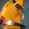 El cooksnap de Izan Costa sanchez cuando hizo Filloas o crêpes de leche.