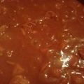 El cooksnap de Ana Hernandez cuando hizo Salchichas en adobo.