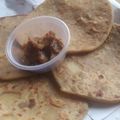 Mittra Shrabanti's cooksnap of when they made আলুর পরোটা (alur porota recipe in Bengali).