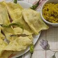 Santosh का कुकस्नैप जब उन्होंने फाफड़ा (fafda recipe in Hindi) बनाया था।