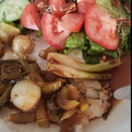 El cooksnap de Iris Vega cuando hizo Filete de pescado en salsa de soya con jengibre.