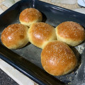 El cooksnap de Martii ✨ cuando hizo Pan para hamburguesas o tortugas 🍔.