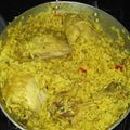 El cooksnap de Anyta Mendez cuando hizo Arroz Amarillo Con Pollo.