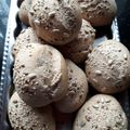 El cooksnap de Lorena cuando hizo Pan de harina integral con mix de semillas de sésamo y girasol apto para Diabéticos.