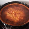 El cooksnap de Lupe Garcia cuando hizo Tarta de queso la Viña.