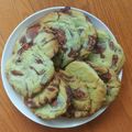 Bronstantinople's cooksnap of when they made Mint Chocolate Chip Cookies.