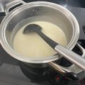 El cooksnap de José Abelardo Quiñones Gonzales cuando hizo Salsa blanca o bechamel.