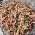 El cooksnap de Ana Lastras cuando hizo Spaghetti con feta y tomates cherry.