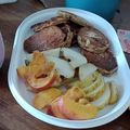 El cooksnap de Marianela cuando hizo Pancakes integrales de manzana 🍎.