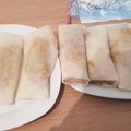 El cooksnap de Estibaliz Martinez cuando hizo Rollitos de primavera.