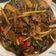 Cooksnap Non Isml semasa beliau membuat Daging halia basah.