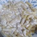 El cooksnap de Arip Giret cuando hizo Arroz con salsa blanca de pollo.