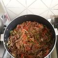 El cooksnap de graciela cuando hizo Un buen relleno para tacos.
