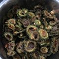 Sneha Rampariya's cooksnap of when they made કારેલા ની ચિપ્સ (Karela Chips Recipe In Gujarati).