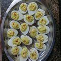 El cooksnap de mayra riedel cuando hizo Huevos rellenos.