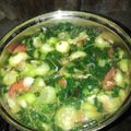 Cooksnap dari Dewi Setiowati untuk resep Sayur bening bayem gambas